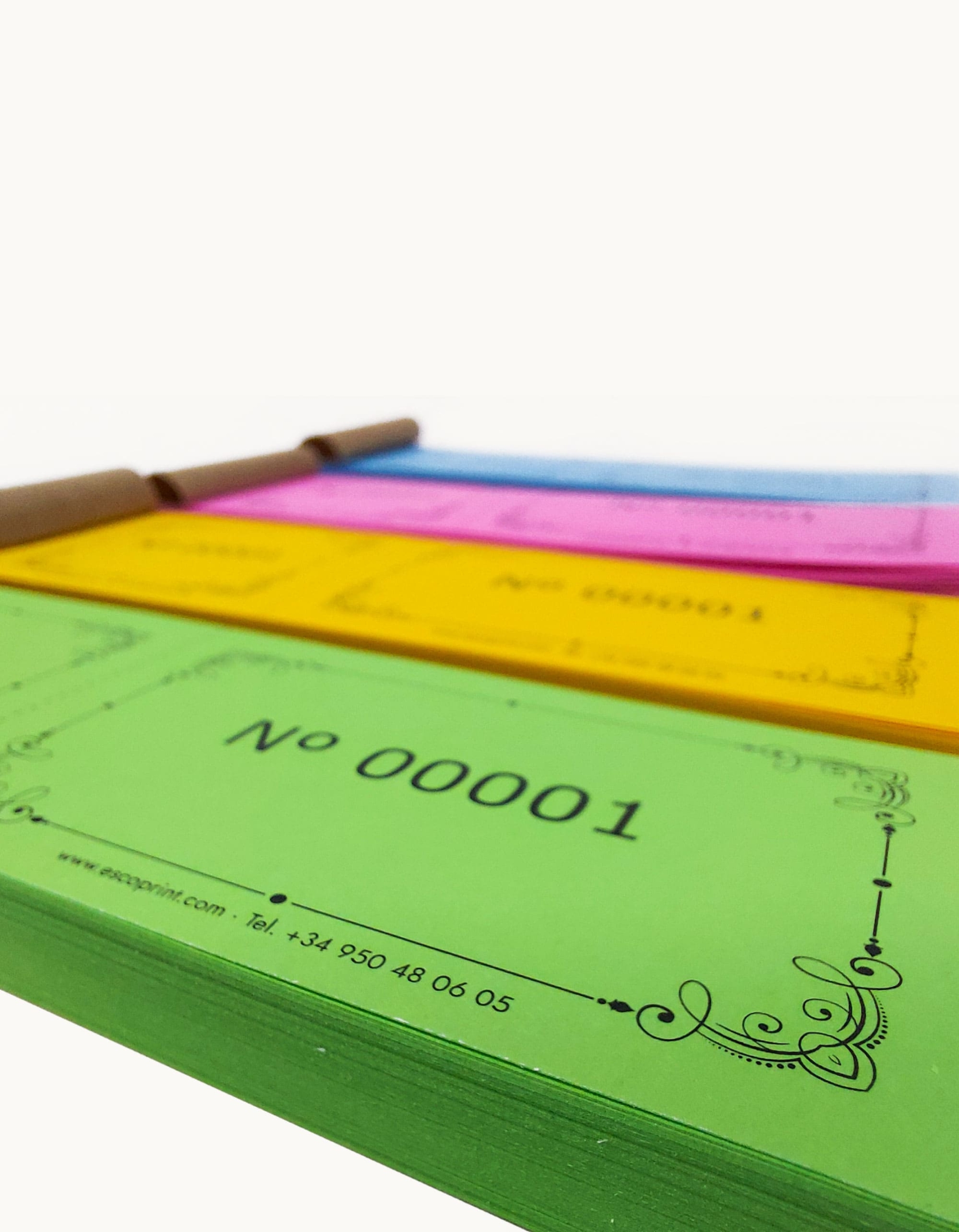 papeletas para Sorteos