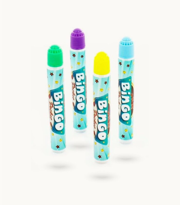 Pack de 12 Rotuladores de bingo de bolsillo
